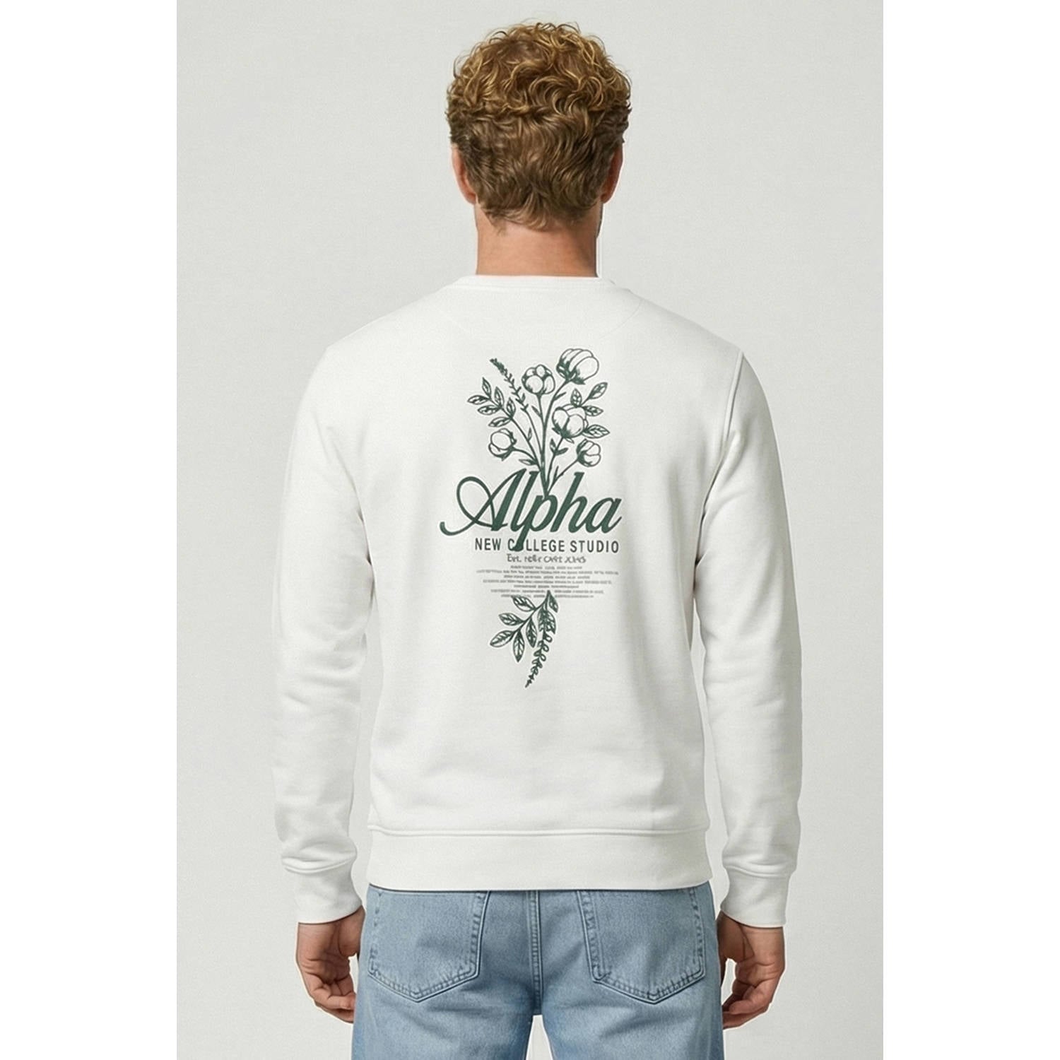 Cars regular fit sweater met backprint kit