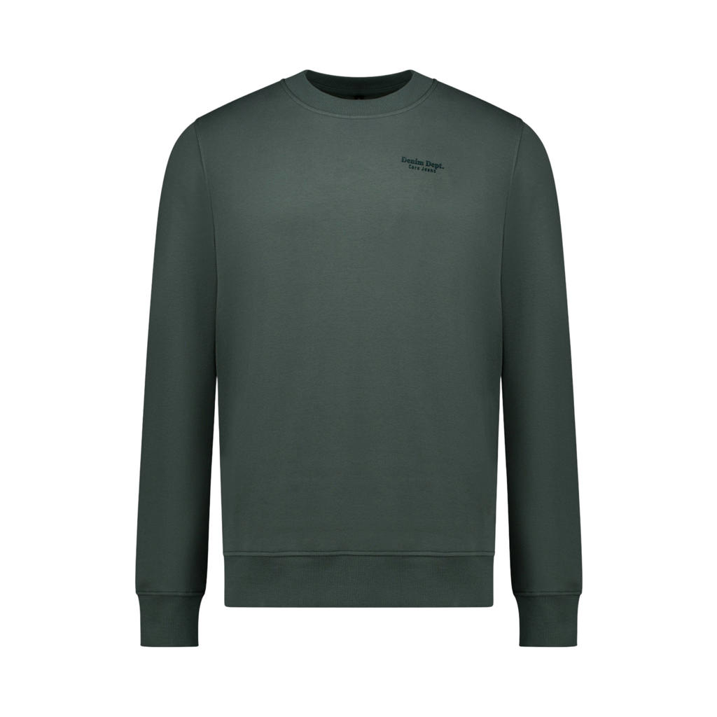 Cars regular fit sweater met logo - groen