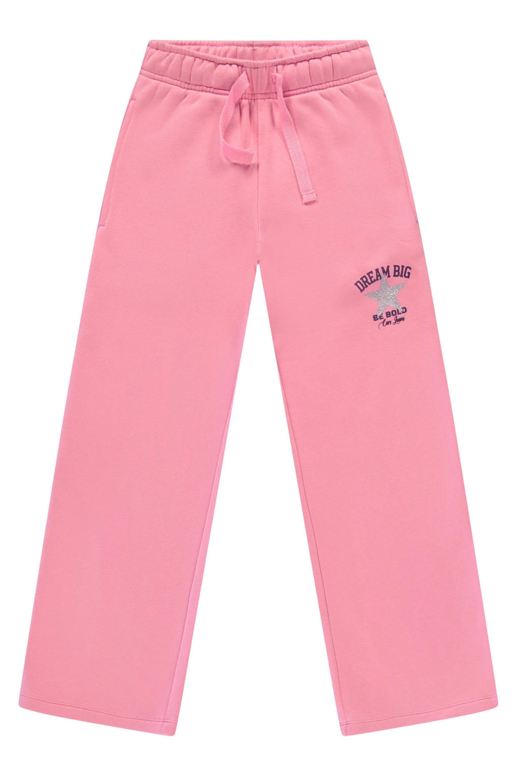 Cars regular fit joggingbroek met print - roze