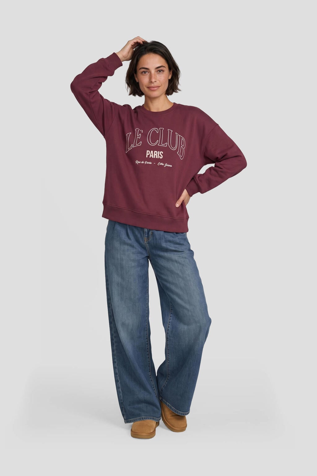 LTB wide leg jeans - mediumblauw