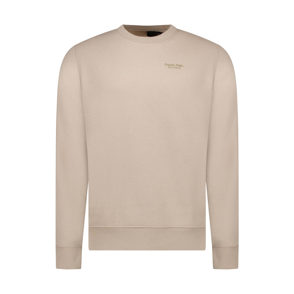 Cars regular fit sweater met logo - zand