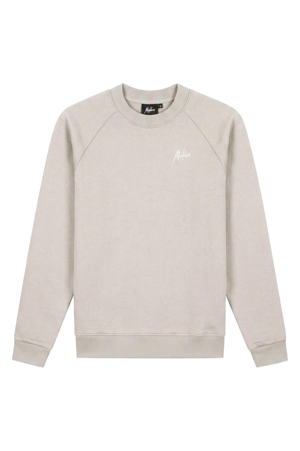 Malelions regular fit sweater - beige