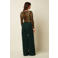 King Louie corduroy wide leg broek - donkergroen