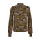 King Louie gebloemde blouse - donkerbruin/groen/roze