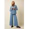 King Louie regular fit blazer - lichtblauw