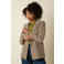 King Louie geruite regular blazer - beige
