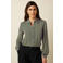 King Louie blouse met print - donkerblauw