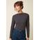 King Louie top met stippen - donkerblauw