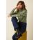 King Louie top met print - groen