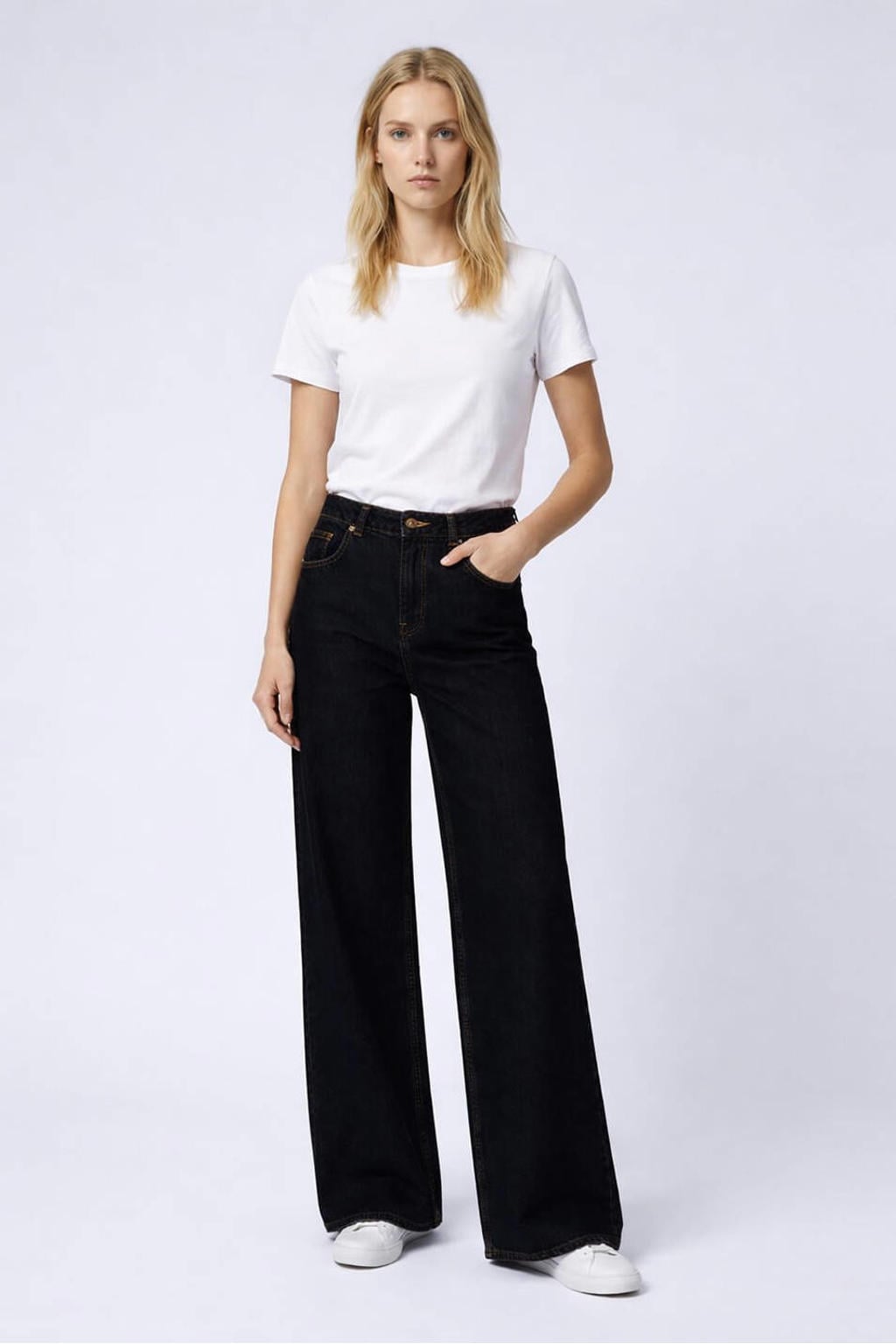 LTB wide leg jeans - donkerblauw