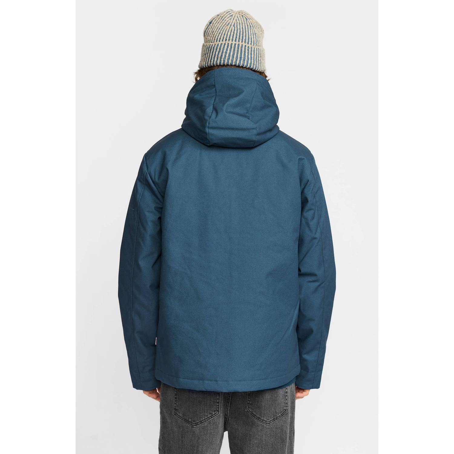REVOLUTION parka donkerblauw
