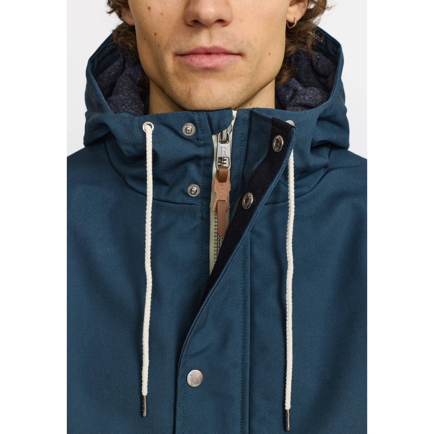 REVOLUTION parka donkerblauw