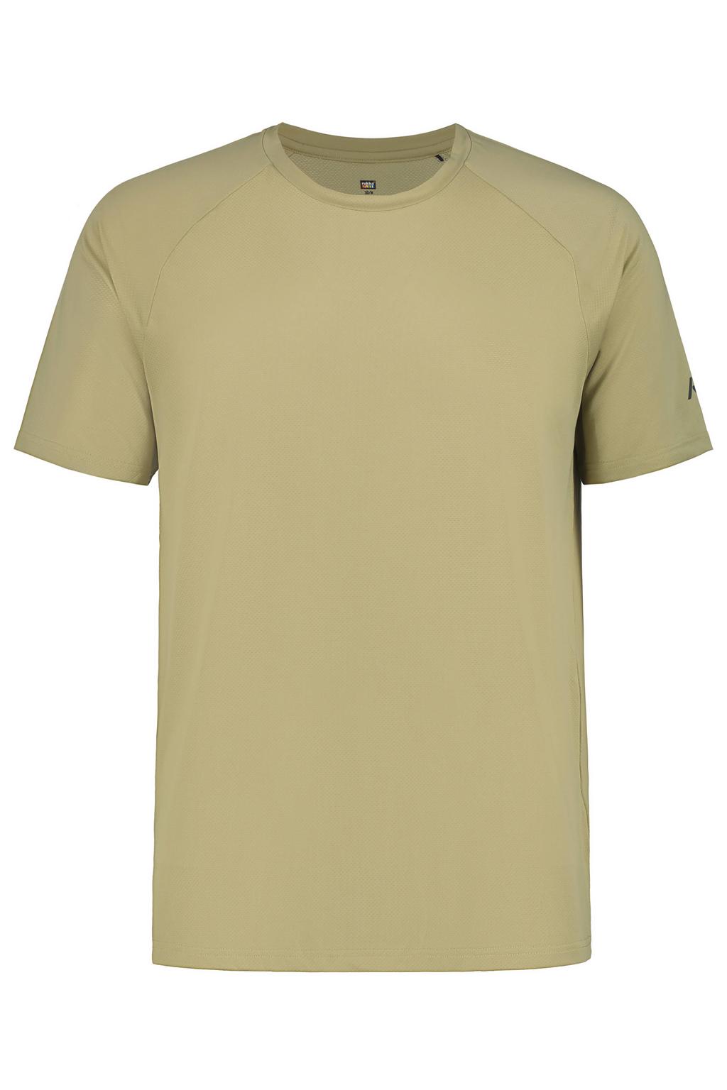 Groene heren Rukka Muukko V2 hardloopshirt van polyester met korte mouwen en ronde hals