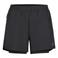 Rukka Makela hardloopshort 2-in-1 - zwart