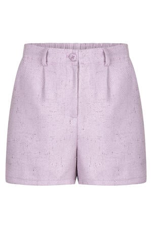 straight leg casual short - lila