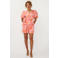 Ydence straight leg gebloemde casual short - roze