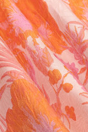 thumbnail: Ydence straight leg gebloemde casual short - roze