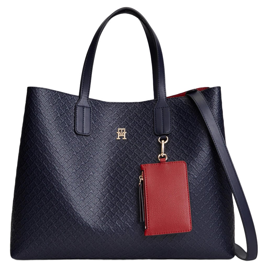 Tommy Hilfiger handtas TH Icon donkerblauw