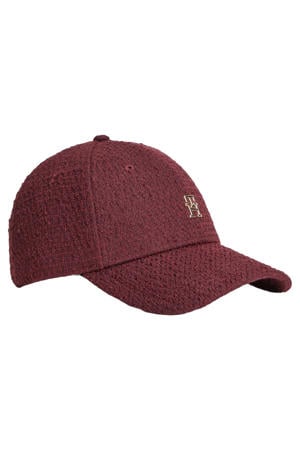 tweed pet TH Elevated bordeauxrood