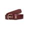 Tommy Hilfiger leren riem Essential Effortless bordeauxrood