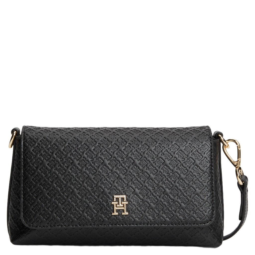 Tommy Hilfiger crossbody tas TH Icon zwart