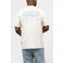 Equalité oversized T-shirt met backprint ecru