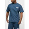 Equalité oversized T-shirt met backprint blauw
