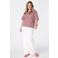 MS Mode gestreept T-shirt rood