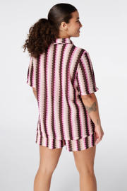 thumbnail: MS Mode gestreepte blouse Plus Size - meerkleurig