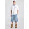 America Today relaxed fit T-shirt met backprint - gebroken wit