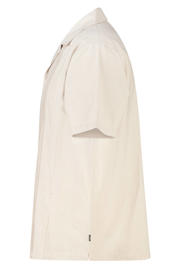 thumbnail: America Today linnen relaxed fit gebloemd overhemd met borduursels - beige