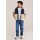 WE Fashion teddy winterjas - beige