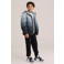 WE Fashion pufferjas - grijs/antraciet