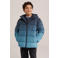 WE Fashion pufferjas - blauw/donkerblauw