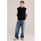 WE Fashion katoenen tanktop - zwart