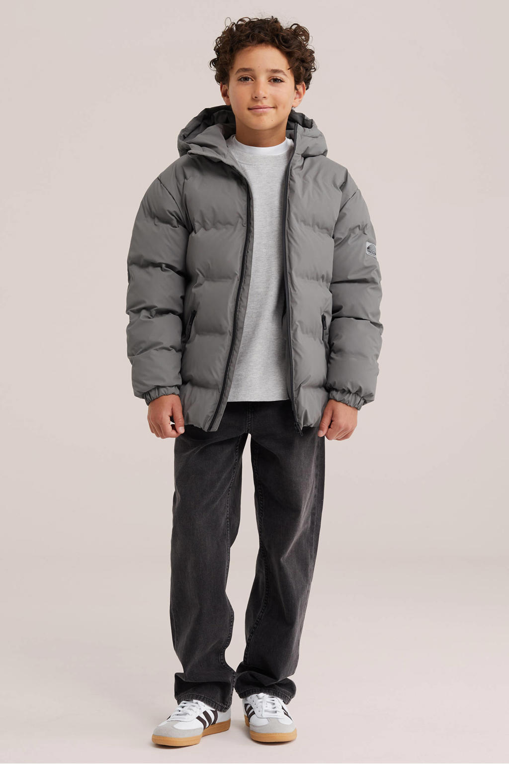 WE Fashion pufferjas - grijs