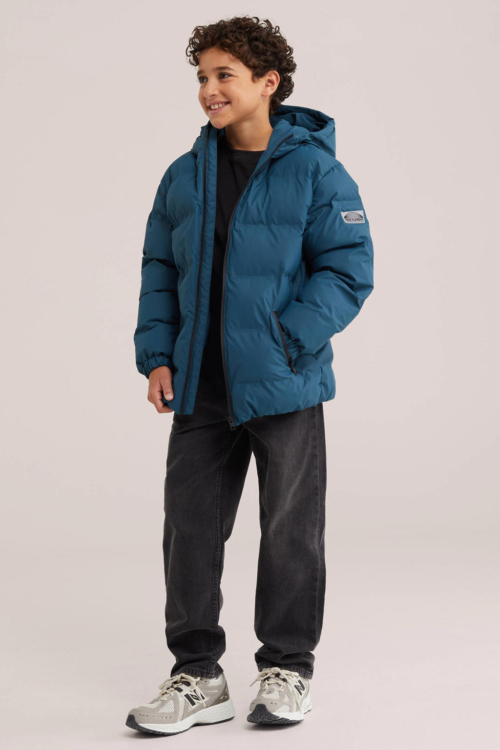 WE Fashion pufferjas - blauw
