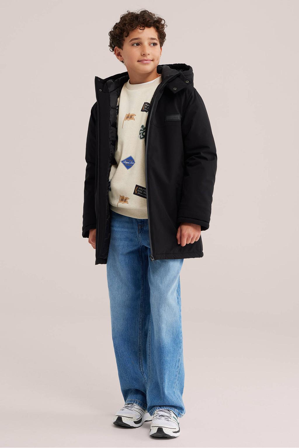 WE Fashion winterjas - zwart