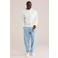 WE Fashion sweater met backprint ecru