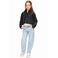 Retour Jeans gestreepte jas - zwart