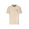 Retour Jeans rechtvallend T-shirt met backprint - beige