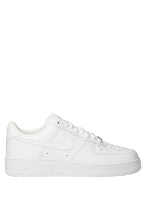 Air Force 1 leren sneakers wit