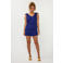 Ydence top - blauw