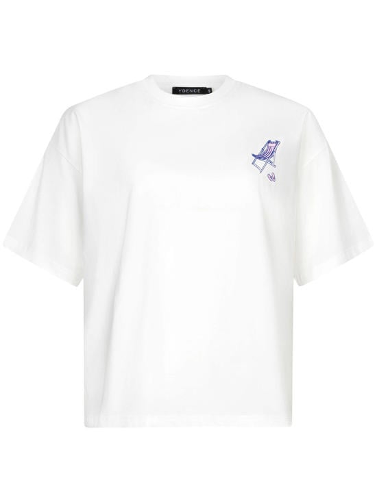 witte t-shirts dames