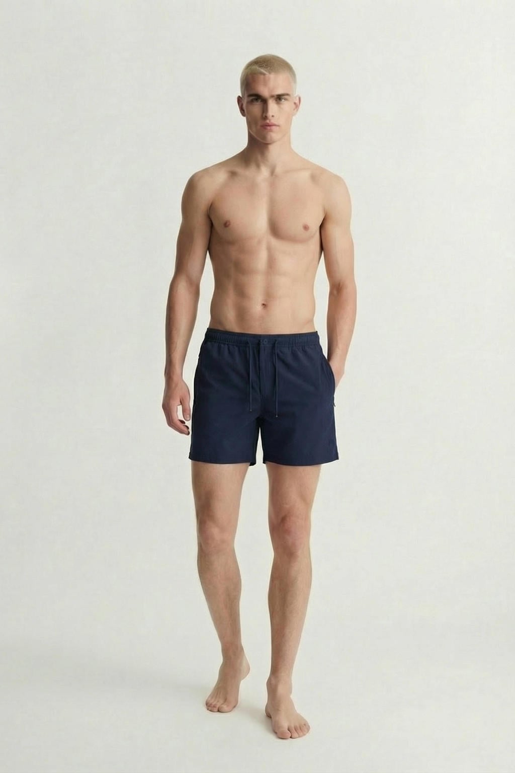 JACK & JONES PANTS STUDIO zwemshort - donkerblauw