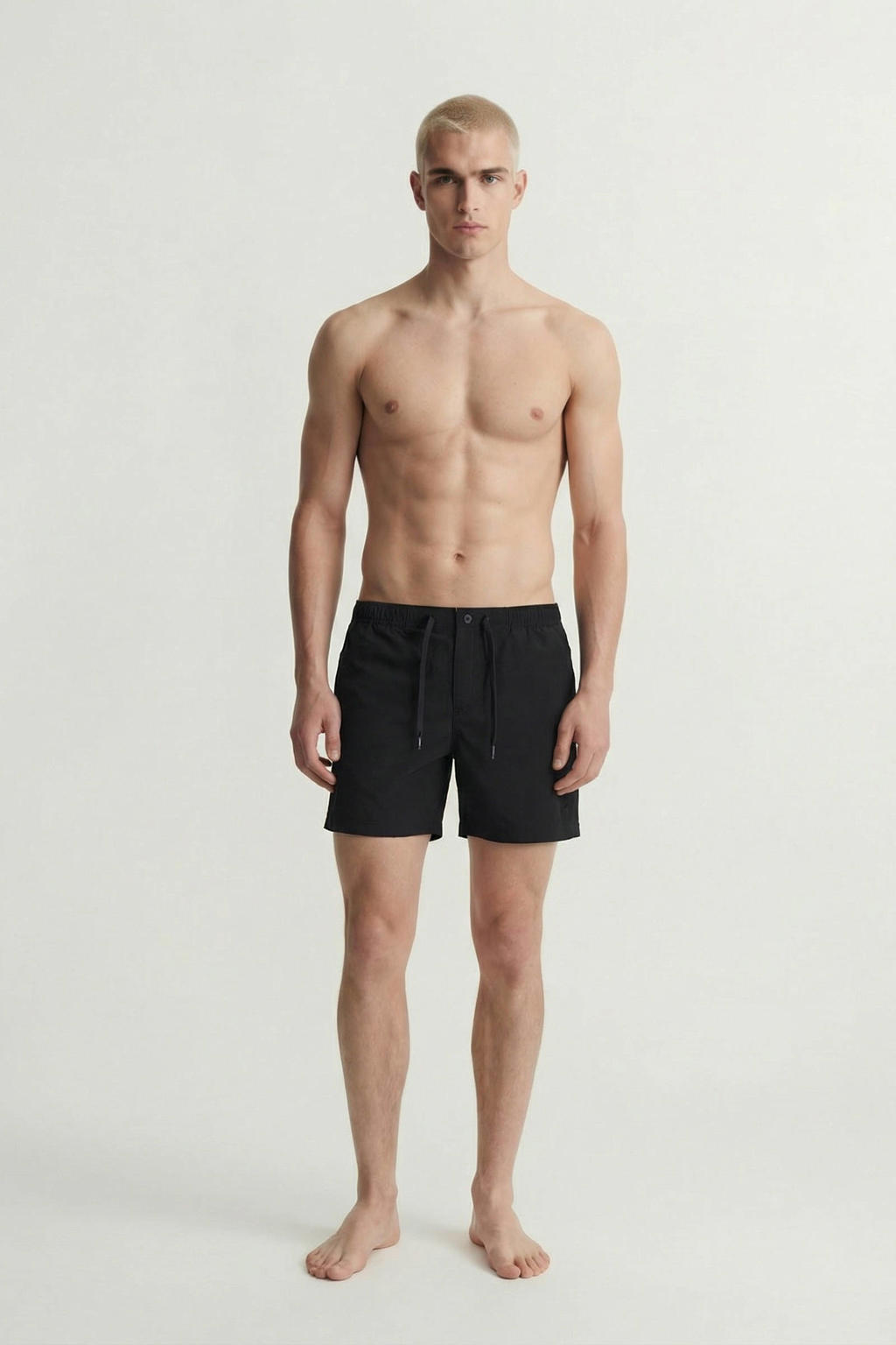 JACK & JONES PANTS STUDIO zwemshort - zwart
