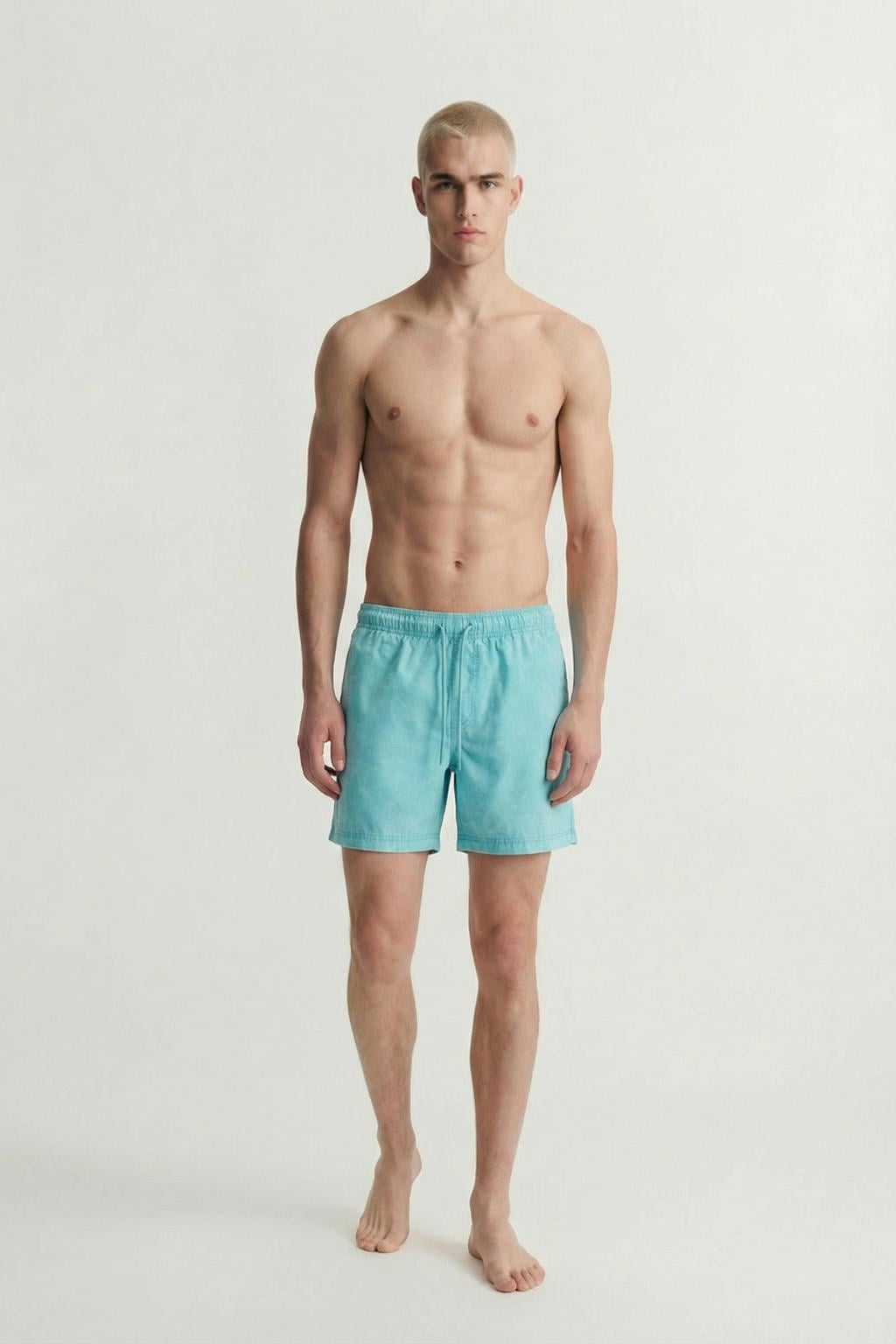 JACK & JONES PANTS STUDIO JPSTMAUI zwemshort - lichtblauw