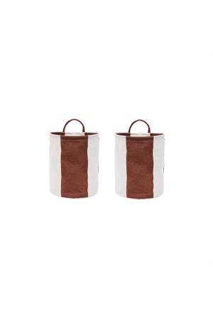 opbergmand Kara (set van 2)
