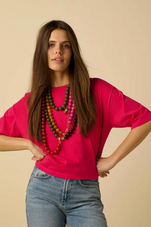 T-shirt - roze