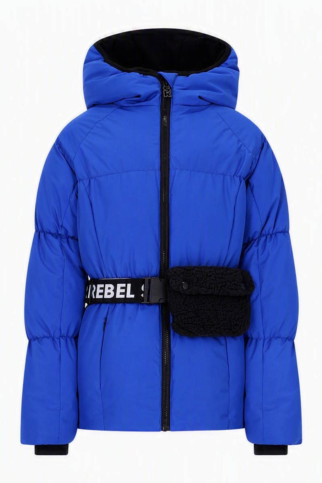SuperRebel ski-jas - kobaltblauw